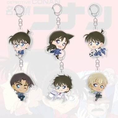 Móc Khóa Conan Acrylic Dễ Thương Ngoại Vi Hoạt Hình - Trang Trí Ba Lô, Giá 9.790