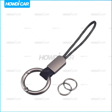 Móc khóa da dây buộc đơn giản - Giá đỡ chìa khóa ô tô BYD, chắc chắn, giảm giá 49.674 VND