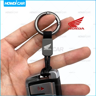 Móc khóa da đơn giản cho Honda, ô tô & xe máy - Giá chỉ 49.674 VND 10
