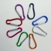 Móc khóa đa năng Carabiner D hợp kim nhôm - Màu ngẫu nhiên, đa màu, thích hợp du lịch, giảm giá 9.000₫ 5