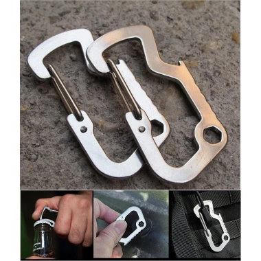 Móc khóa đa năng EDC - Dây kéo, mở chai, bật đèn LED, giá chỉ 35.000 VNĐ