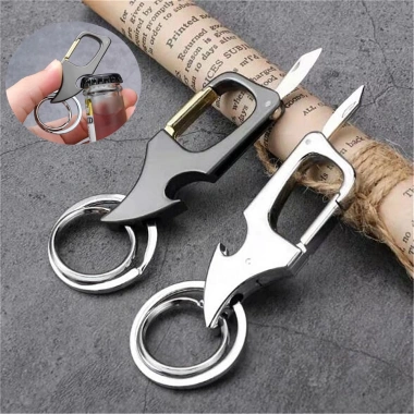 Móc Khóa Đa Năng Gập Lại Kèm Dao Mini Khui Nắp Chai Dùng Cho Nam Giá 36.947₫