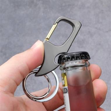 Móc Khóa Đa Năng Gập Lại Kèm Dao Mini Khui Nắp Chai Dùng Cho Nam Giá 36.947₫