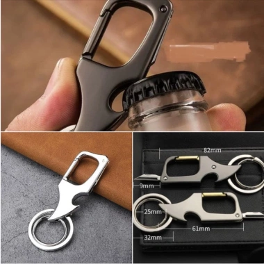 Móc Khóa Đa Năng Khui Beer, Đồ Khui Nắp Chai Gập Lại + Dao Mini Nam – 25.000₫