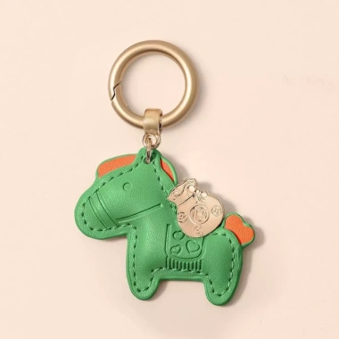 Móc khóa da ngựa dễ thương, hoạt hình động vật, thời trang, 47.216₫ 6