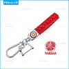 Móc Khóa Da Thật Họa Tiết Kẻ Sọc Logo Yamaha - Giá Gốc 71.680, Giảm 56.000 10