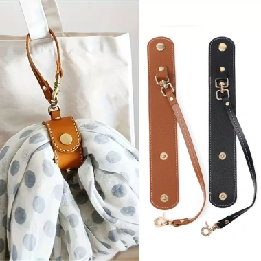 Móc khóa da UUMIR - Túi PU đa năng, giá đỡ khăn, kẹp mũ du lịch, dây đeo tháo rời, 59.616₫ 7