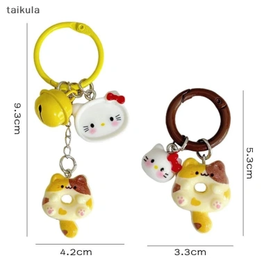 Móc khóa Donut hoạt hình dễ thương cho nữ - thời trang, ngộ nghĩnh, chỉ 28.600₫ 5 Móc khóa Donut hoạt hình dễ thương cho nữ - thời trang, ngộ nghĩnh, chỉ 28.600₫ 5