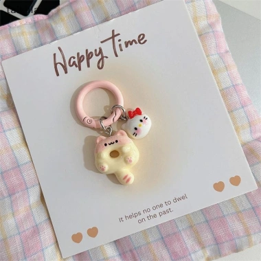 Móc khóa Donut hoạt hình dễ thương cho nữ - thời trang, ngộ nghĩnh, chỉ 28.600₫ 13 Móc khóa Donut hoạt hình dễ thương cho nữ - thời trang, ngộ nghĩnh, chỉ 28.600₫ 13