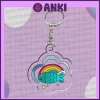 Móc khóa FISH UPON THE SKY PONDPHUWIN - cá trên trời mica trong suốt, quà tặng dễ thương, giảm còn 19.000đ 2