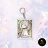 Móc khoá Frieren Beyond Journey's End chibi anime - Mica acrylic đẹp, giá 18.500₫