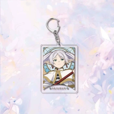 Móc khoá Frieren Beyond Journey's End chibi anime - Mica acrylic đẹp, giá 18.500₫