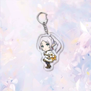 Móc khoá Frieren Beyond Journey's End chibi anime - Mica acrylic đẹp, giá 18.500₫