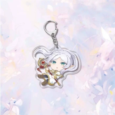 Móc khoá Frieren Beyond Journey's End chibi anime - Mica acrylic đẹp, giá 18.500₫
