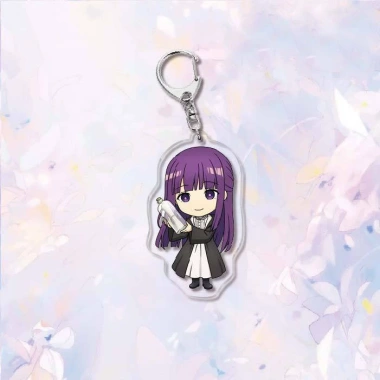 Móc khoá Frieren Beyond Journey's End chibi anime - Mica acrylic đẹp, giá 18.500₫