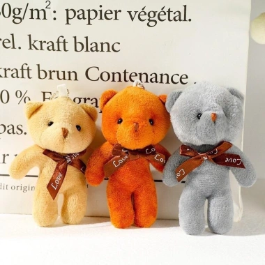 Móc khóa gấu bông kute - Quà tặng bạn gái hot, bán chạy nhất, chỉ 8.500₫ 2
