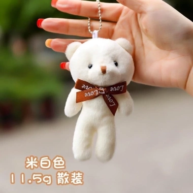 Móc khóa gấu bông kute - Quà tặng bạn gái hot, bán chạy nhất, chỉ 8.500₫ 4