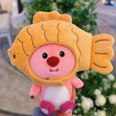 Móc khóa gấu bông Loopy 7 trang phục siêu cute - Giá chỉ 72.000đ giảm mạnh