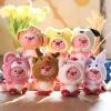 Móc khóa gấu bông Loopy Hải Lý 15cm, mũ cá tháo rời, giá chỉ 55.000đ
