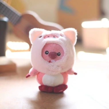 Móc khóa gấu bông Loopy Hải Lý 15cm, mũ cá tháo rời, giá chỉ 55.000đ 10