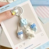 Móc khóa gấu nâu lông tơ fuzzy pom-pom - Đáng yêu, sang trọng, ô tô, giảm giá 53.810 VND 8