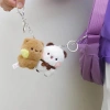 Móc khóa gấu trúc - Mặt dây chuyền Bubu và Yier từ tính cho cặp đôi, giá 43.890 VND 4