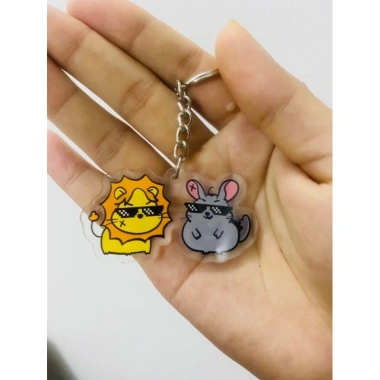 Móc khóa GeminiFourth mica sang trọng Trang trí nội thất giá chỉ 18.500 VND 3 Móc khóa GeminiFourth mica sang trọng Trang trí nội thất giá chỉ 18.500 VND 3