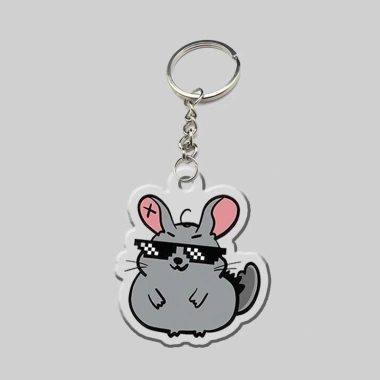 Móc khóa GeminiFourth mica sang trọng Trang trí nội thất giá chỉ 18.500 VND