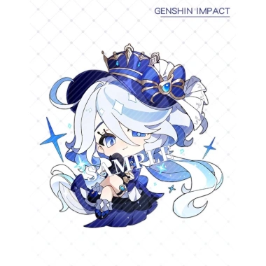 Móc khoá Genshin Impact acrylic chibi Arlecchino Furina Lyney - Giá chỉ 27.550₫, giảm tới 23%