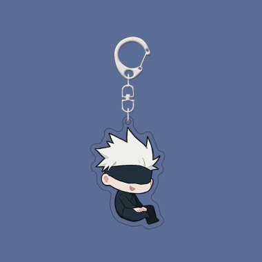 Móc khoá Gojo Satoru Q Version Jujutsu Kaisen - Acrylic Kawaii, Đẹp Dễ Thương, Giá chỉ 18.500₫