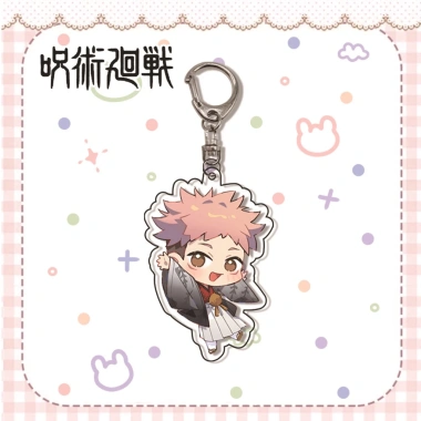 Móc Khóa Hai Mặt Acrylic Jujutsu Kaisen Gojo Satoru Itadori Yuji Dễ Thương 8.000đ 4
