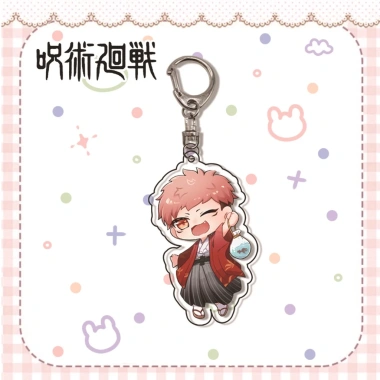 Móc Khóa Hai Mặt Acrylic Jujutsu Kaisen Gojo Satoru Itadori Yuji Dễ Thương 8.000đ 6