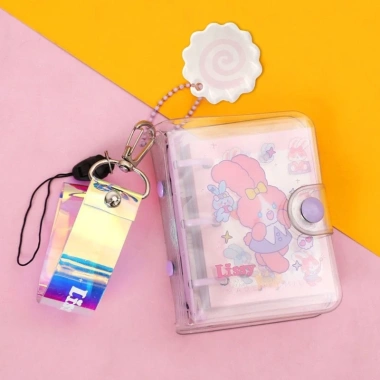 Móc khóa hình mực hồng đáng yêu - dễ thương, nhẹ nhàng, giá chỉ 38.060 VND
