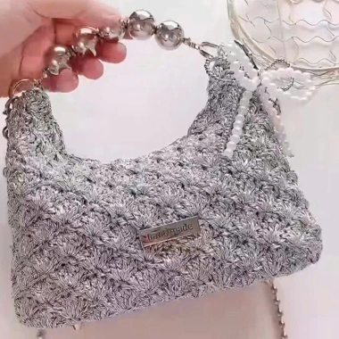 Móc khóa hình nơ ngọc trai handmade, gắn túi xách thời trang, giá chỉ 45.000 VNĐ 6