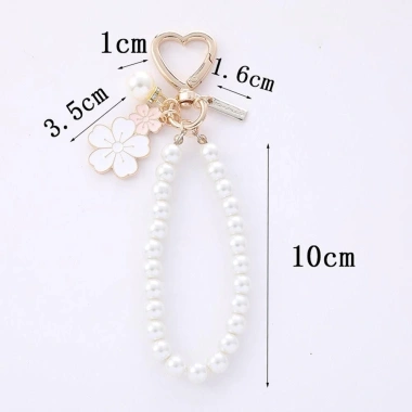 Móc khóa hoa anh đào OLVIDO, dây chuyền cườm ngọc trai mặt chữ - phụ kiện túi tai nghe sang trọng, giá ưu đãi 42.120₫ 2 Móc khóa hoa anh đào OLVIDO, dây chuyền cườm ngọc trai mặt chữ - phụ kiện túi tai nghe sang trọng, giá ưu đãi 42.120₫ 2