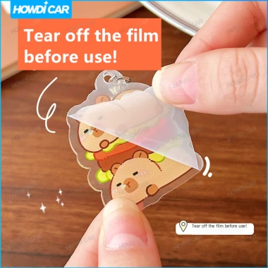 Móc Khóa Hoạt Hình Capybara Dây Acrylic Động Vật Đáng Yêu Thiết Kế Ngộ Nghĩnh Phù Hợp Dùng Điện Thoại 2