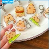 Móc Khóa Hoạt Hình Capybara Dây Acrylic Động Vật Đáng Yêu Thiết Kế Ngộ Nghĩnh Phù Hợp Dùng Điện Thoại 8