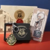 Móc khóa Hogwarts Slytherin - Huy hiệu Harry Potter, chuỗi mặt dây chuyền YVWR, chỉ 120.024 VND