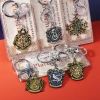 Móc khóa Hogwarts Slytherin - Huy hiệu Harry Potter, chuỗi mặt dây chuyền YVWR, chỉ 120.024 VND 6