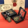 Móc khóa Hogwarts Slytherin - Huy hiệu Harry Potter, chuỗi mặt dây chuyền YVWR, chỉ 120.024 VND 8