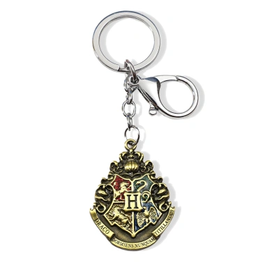 Móc khóa Hogwarts Slytherin - Huy hiệu Harry Potter, chuỗi mặt dây chuyền YVWR, chỉ 120.024 VND