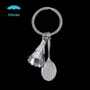 Móc Khóa Hợp Kim Leipupa Hình Vợt và Quả Cầu Lông Mini Thiết Kế Độc Đáo, Bền Bỉ, Giá Ưu Đãi 2