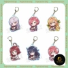 Móc khóa HYAKU-NIN NO KANOJO NGỒI ÔM ĐỒ mica acrylic The 100 Girlfriends chibi anime xinh xắn Giá chỉ 18.500₫