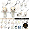 Móc khóa Inoue Toro CUTE Cat Cartoon Game a01 - Phụ kiện trang trí túi xách và balo, giá chỉ 14.500 VND