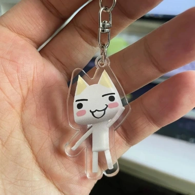 Móc khóa Inoue Toro CUTE Cat Cartoon Game a01 - Phụ kiện trang trí túi xách và balo, giá chỉ 14.500 VND 5