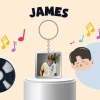 Móc khóa James CORTIS - Keyring thời trang, giảm giá 16.900 VND, chất liệu bền 8