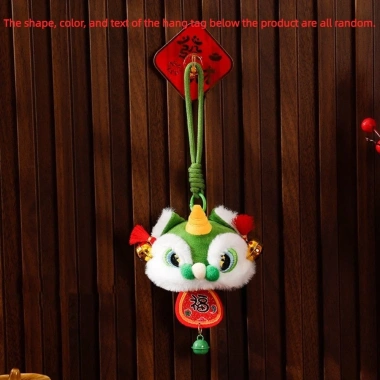 Móc khóa khiêu vũ sư tử NLINNI – Mặt dây chuyền chuông hoạt hình Kawaii Năm con ngựa, nhân vật may mắn Năm mới – Giá chỉ 105.600₫ 10