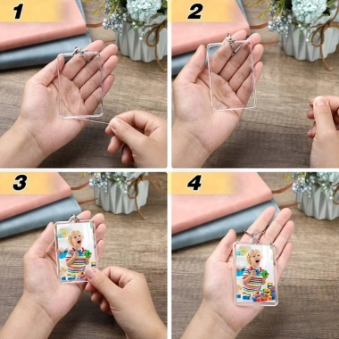 Móc Khóa Khung Ảnh Nhựa Trong Suốt Hình Chữ Nhật - Giá ưu đãi 38,280 VND 8 Móc Khóa Khung Ảnh Nhựa Trong Suốt Hình Chữ Nhật - Giá ưu đãi 38,280 VND 8