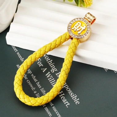 Móc Khóa Kim Cương Đính Lá Phong - Dây Chuyền Kim Loại Xe, Quà Tặng Lưu Niệm - Giá ưu đãi 105k 7