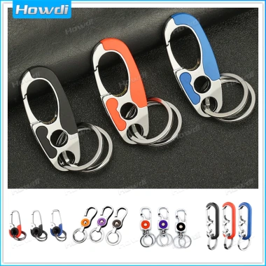 Móc Khóa Kim Loại Hình Núi EDC Nam - Mở Nắp Chai Nhanh, Giá 47.306 VND